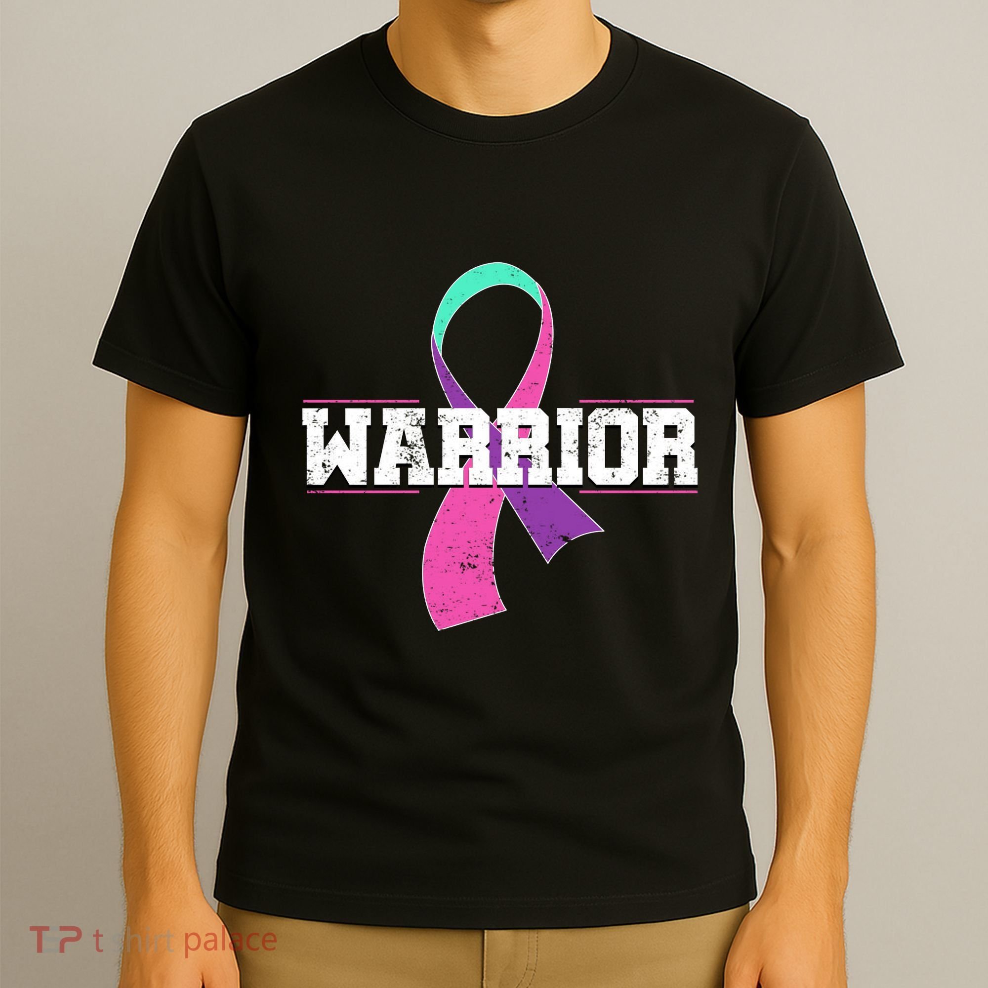 Thyroid Or Thyroid Awareness Or Thyroid Cancer Warrior Cute T-Shirt