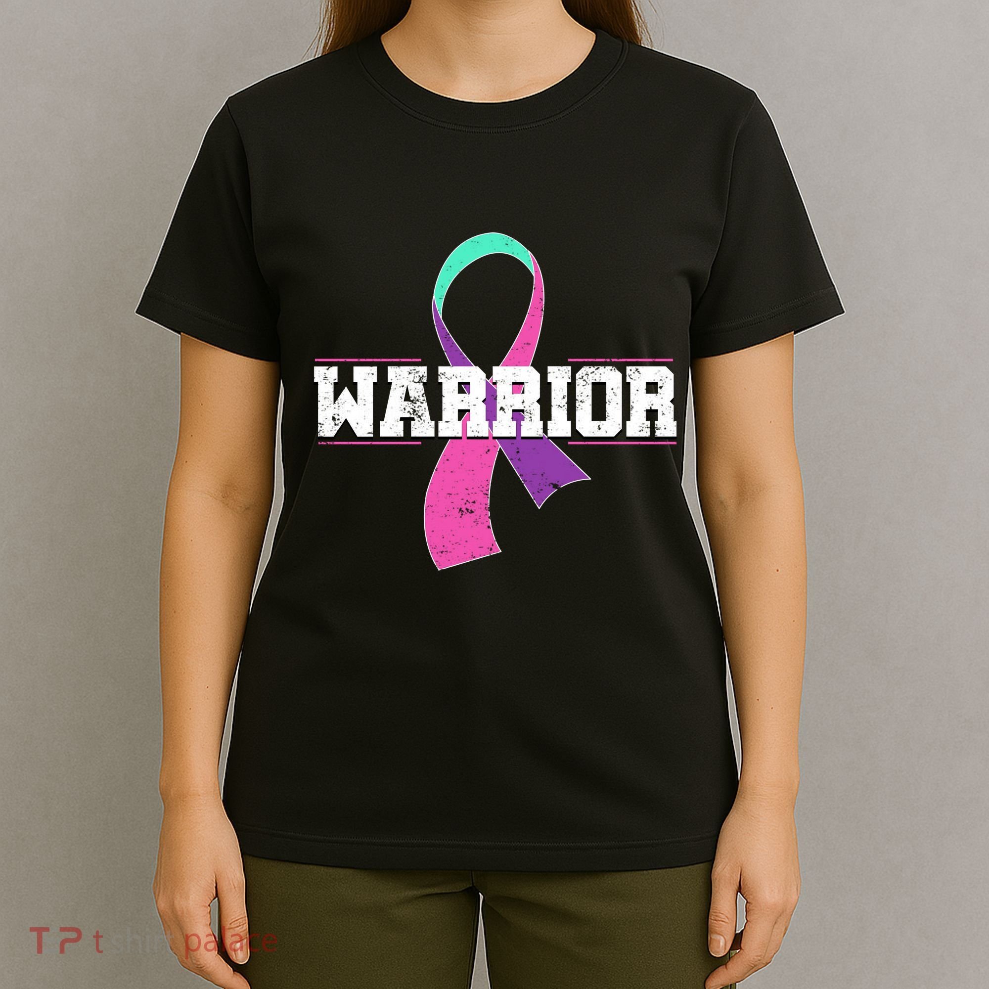 Thyroid Or Thyroid Awareness Or Thyroid Cancer Warrior Cute T-Shirt