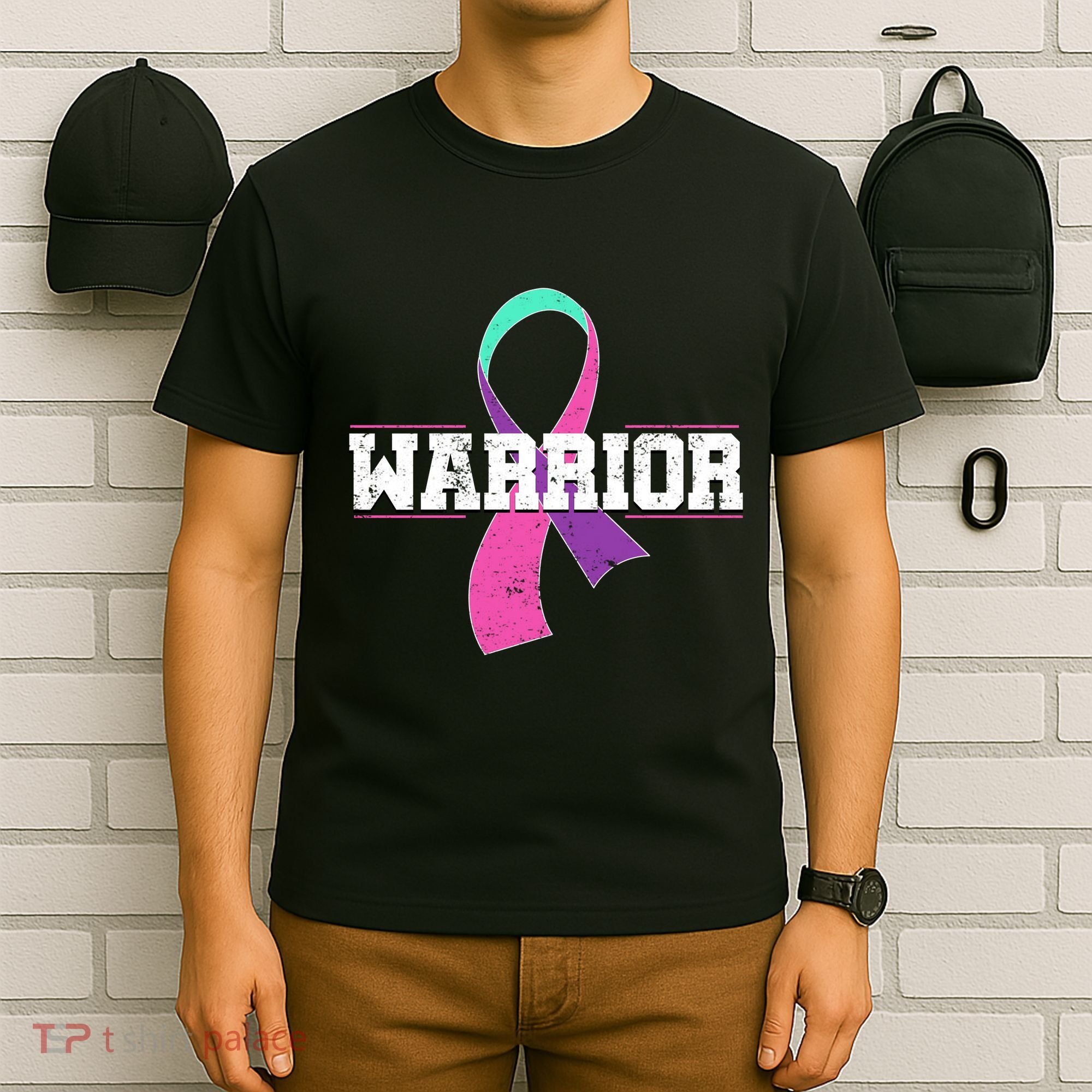 Thyroid Or Thyroid Awareness Or Thyroid Cancer Warrior Cute T-Shirt