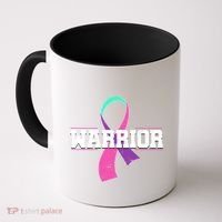Thyroid Or Thyroid Awareness Or Thyroid Cancer Warrior Cute Coffee Mug thumb 0