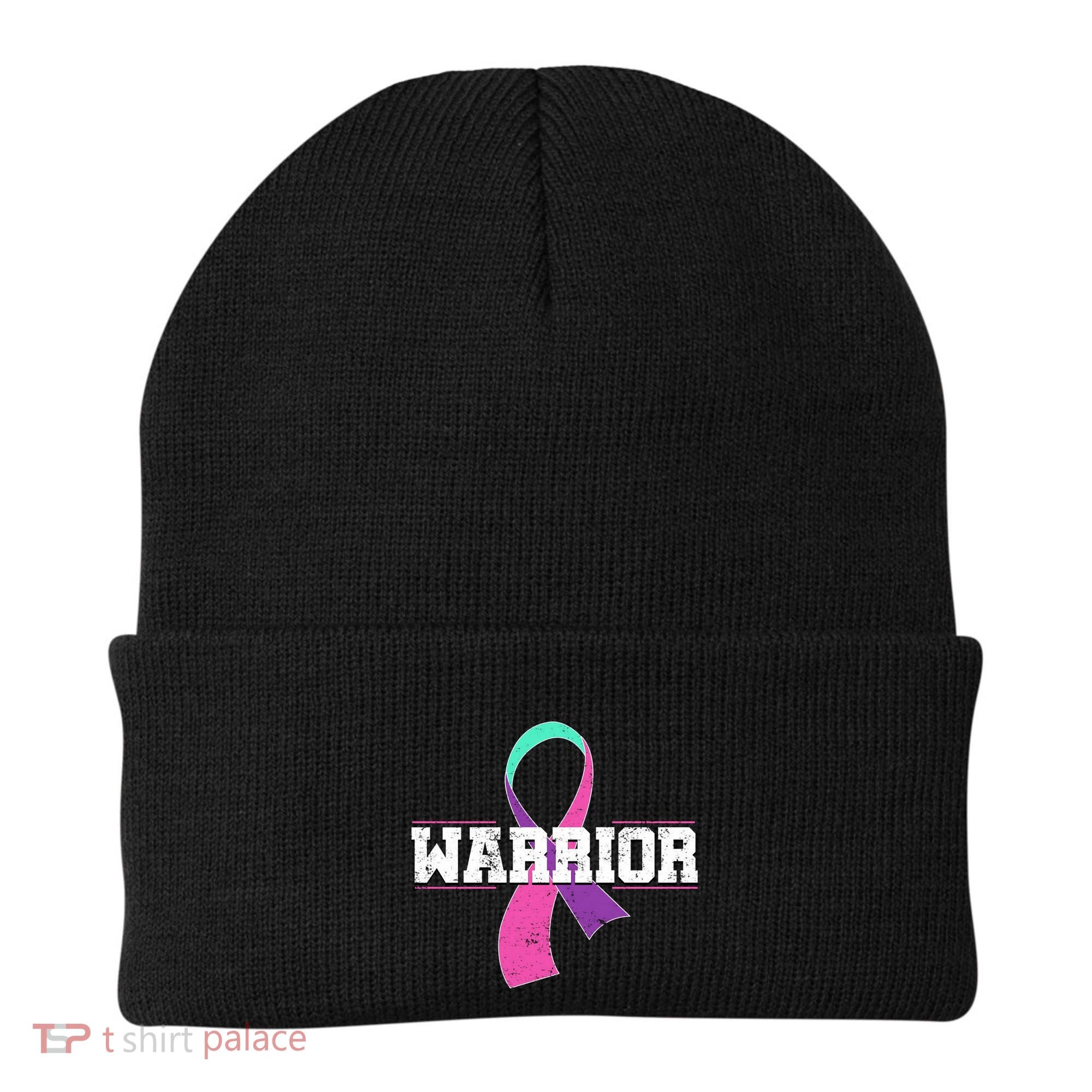 Thyroid Or Thyroid Awareness Or Thyroid Cancer Warrior Cute Beanie