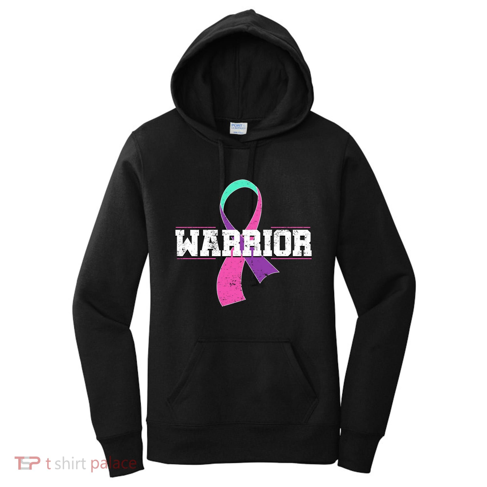 Thyroid Or Thyroid Awareness Or Thyroid Cancer Warrior Cute Women's Hoodie