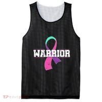 Thyroid Or Thyroid Awareness Or Thyroid Cancer Warrior Cute Mesh Reversible Basketball Jersey Tank thumb 0
