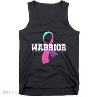 Thyroid Or Thyroid Awareness Or Thyroid Cancer Warrior Cute Tank Top thumb 0