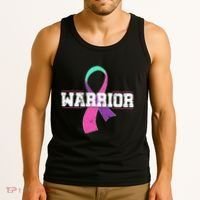 Thyroid Or Thyroid Awareness Or Thyroid Cancer Warrior Cute Tank Top thumb 3