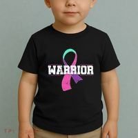 Thyroid Or Thyroid Awareness Or Thyroid Cancer Warrior Cute Toddler T-Shirt thumb 2