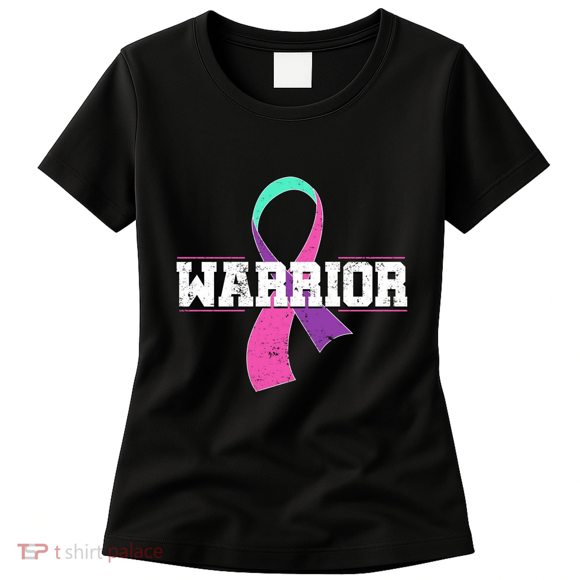 Thyroid Or Thyroid Awareness Or Thyroid Cancer Warrior Cute Women's T-Shirt