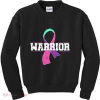 Thyroid Or Thyroid Awareness Or Thyroid Cancer Warrior Cute Kids Sweatshirt thumb 0