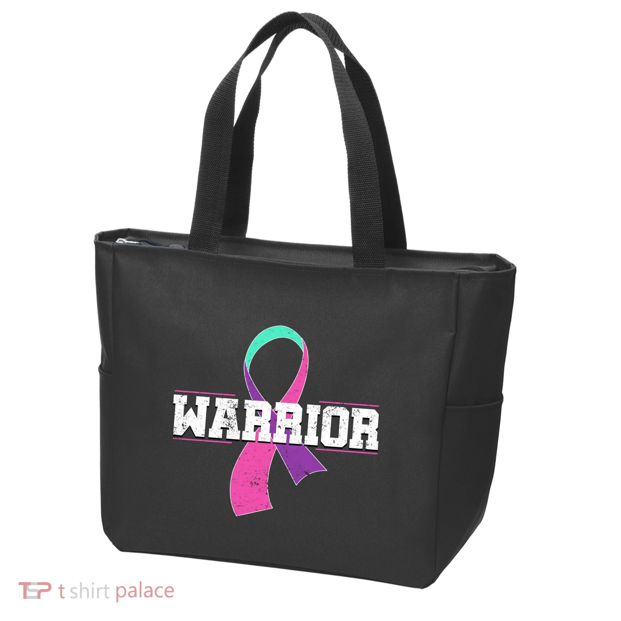 Thyroid Or Thyroid Awareness Or Thyroid Cancer Warrior Cute Tote Bag