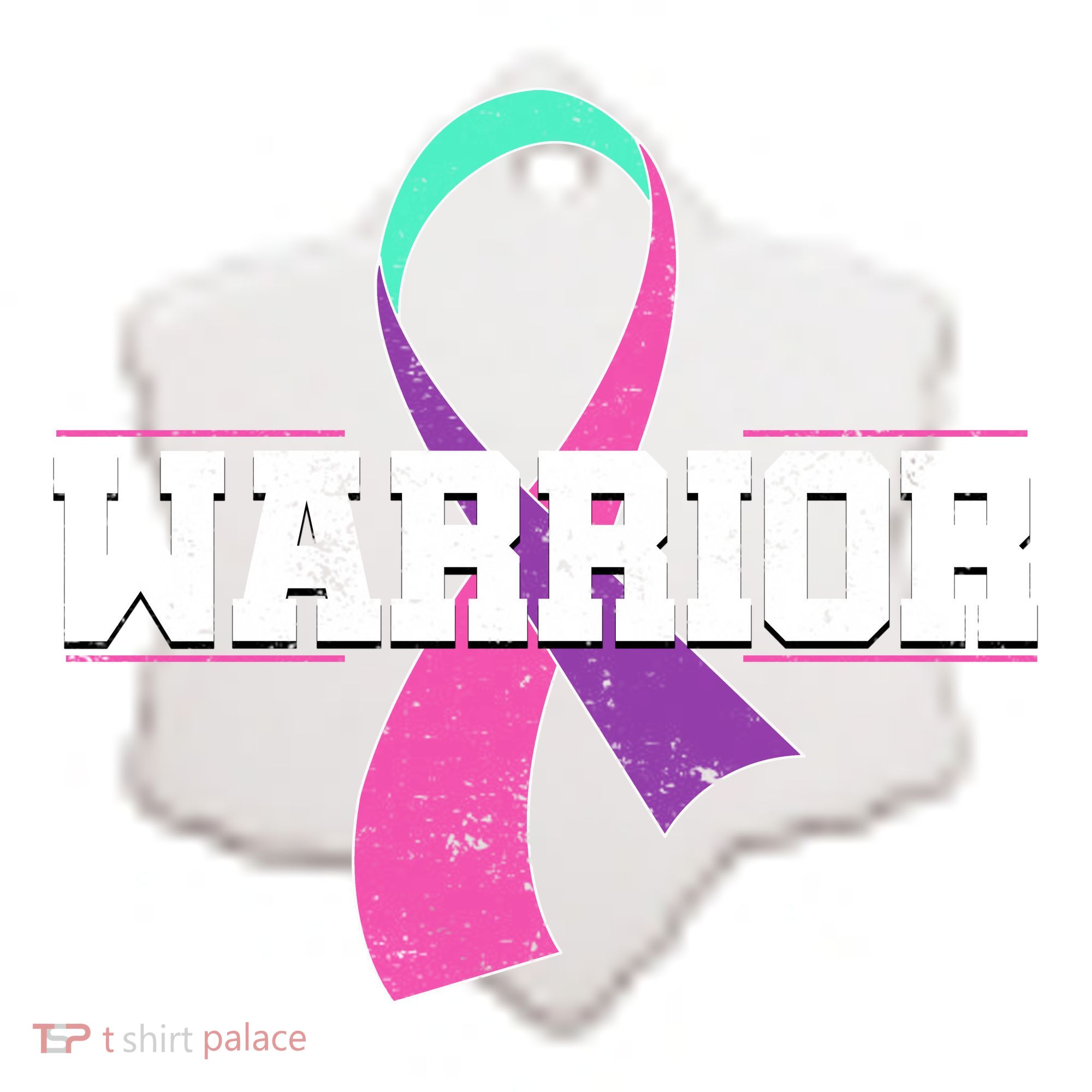 Thyroid Or Thyroid Awareness Or Thyroid Cancer Warrior Cute Ceramic Ornament