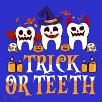 Trick Or Teeth Funny Dentist Halloween Dental Squad Funny Gift Tote Bag thumb 4