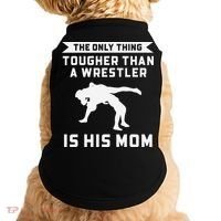 The Only Thing Tougher Than A Wrestler Is His Mom Wrestling  Doggie Tank thumb 0
