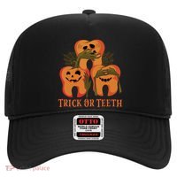 Trick Or Teeth Funny Dentist Halloween Dental Squad Funny Gift Hat thumb 0