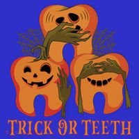 Trick Or Teeth Funny Dentist Halloween Dental Squad Funny Gift Tote Bag thumb 4