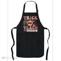 Trick Or Teach Funny Teacher Halloween Apron thumb 0