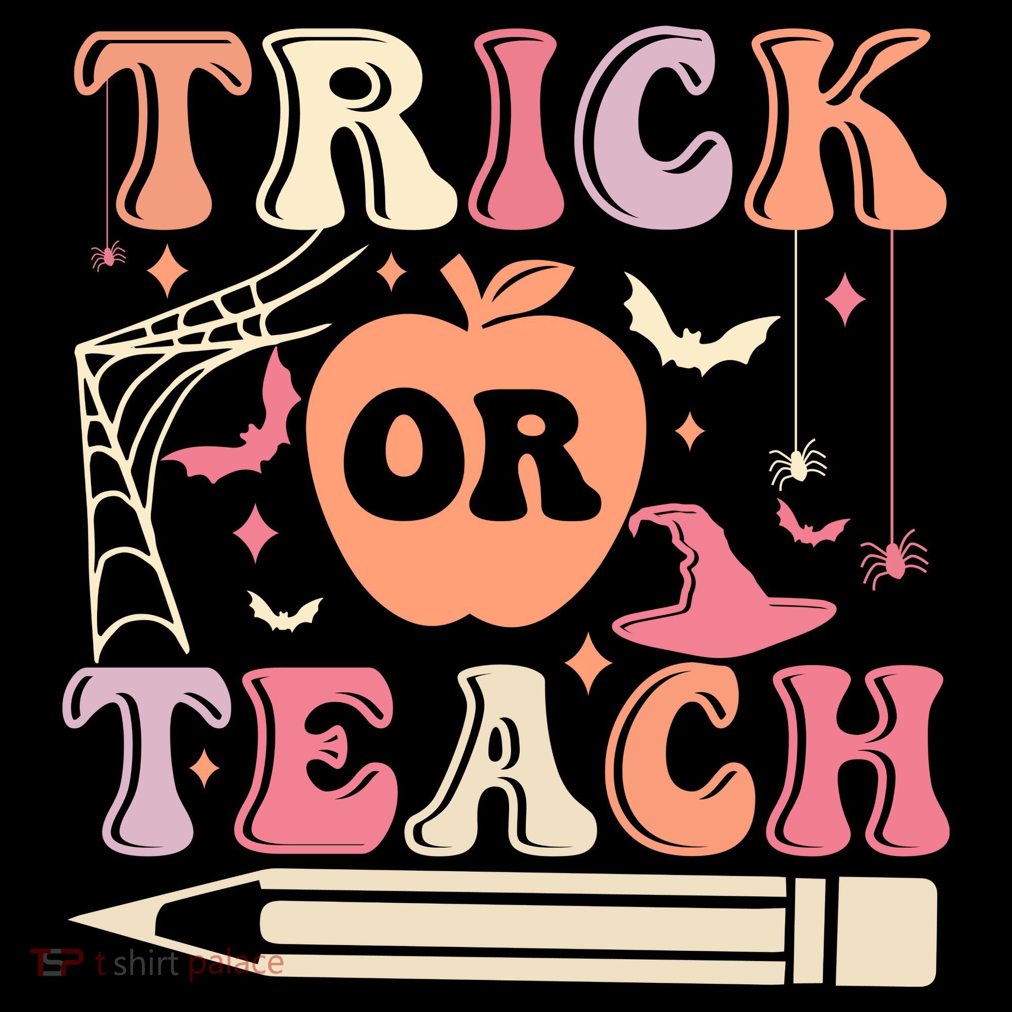 Trick Or Teach Funny Teacher Halloween Women's Hoodie