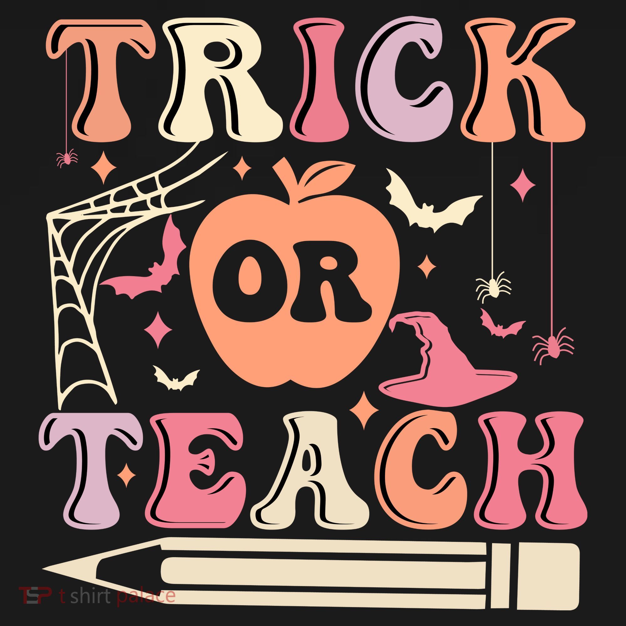 Trick Or Teach Funny Teacher Halloween Women's Tank Top