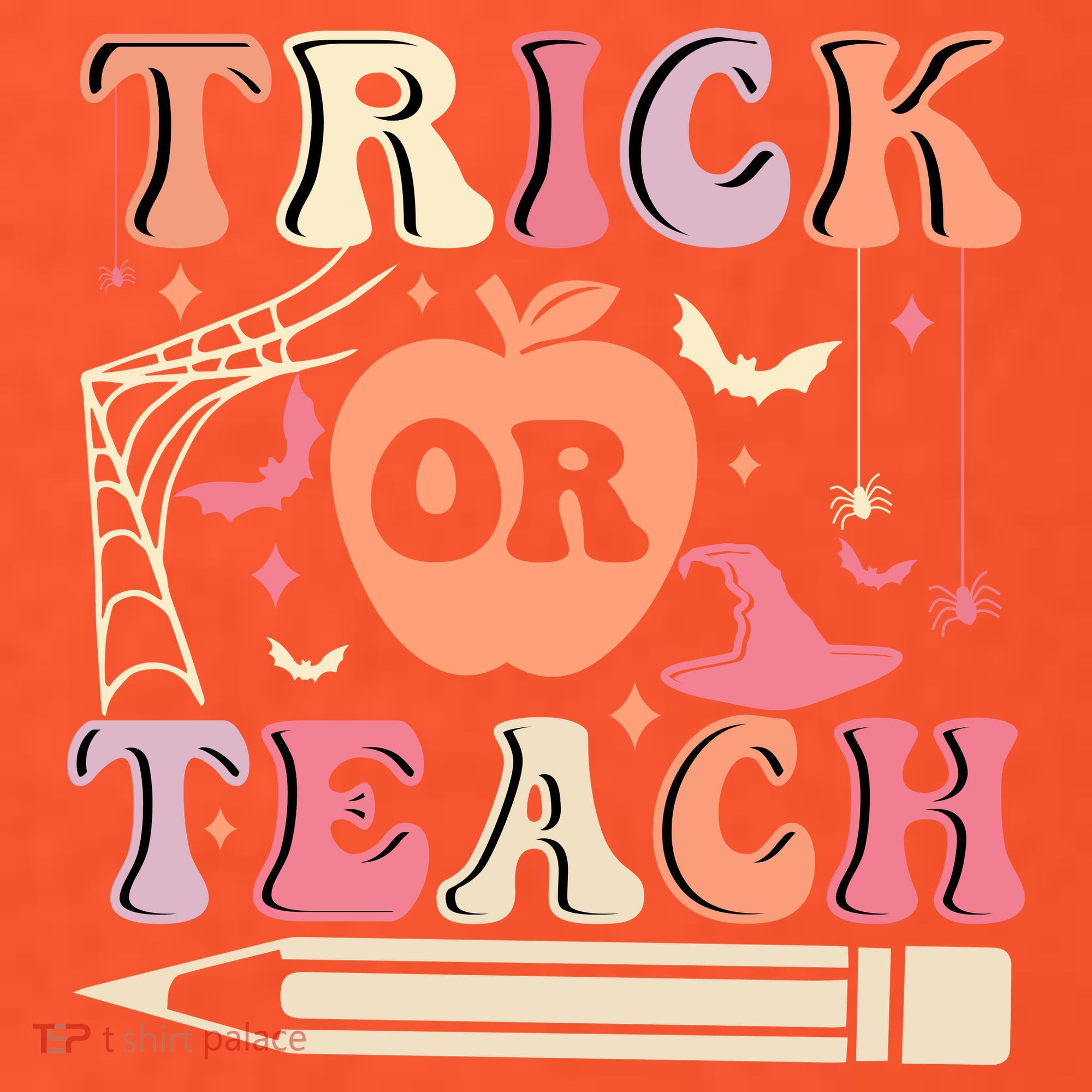 Trick Or Teach Funny Teacher Halloween Mousepad