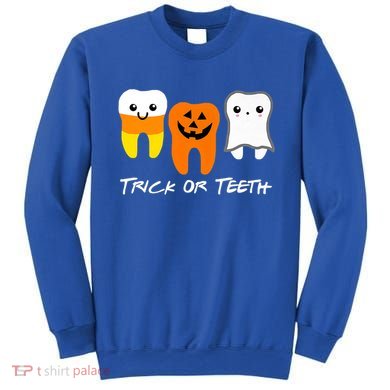 Trick Or Teeth Cute Dental Halloween Hygienist Dentist Rdh Gift Sweatshirt