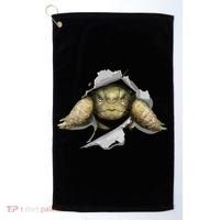 Tortoise Owner Turtle Tortoise Love Funny Tortoise Golf Towel thumb 0