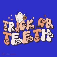 Trick Or Teeth Dentist Halloween Spooky Dental Hygienist Gift Women's Long Sleeve Shirt thumb 2