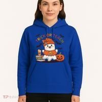 Trick Or Teach Back To School Cute Ghost Halloween Teachers Gift Hoodie thumb 5