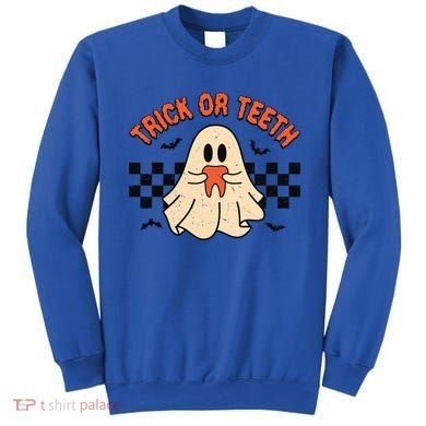 Trick Or Teeth Funny Dental Halloween Dentist Costume Great Gift Sweatshirt