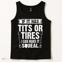 Tits Or Tires I Can Make It Squeal Tank Top thumb 2