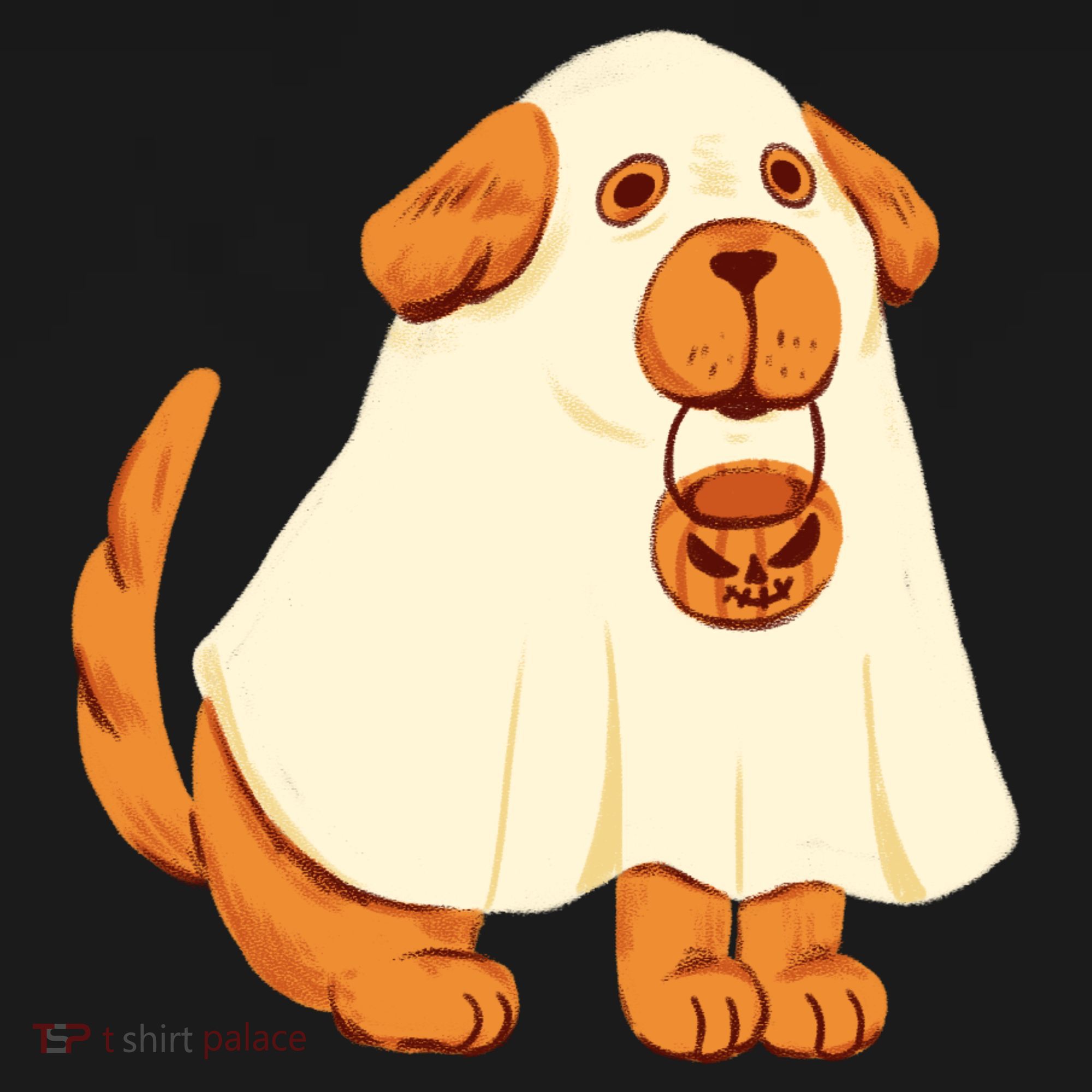 Trick Or Treat Dog Cute Halloween Apron