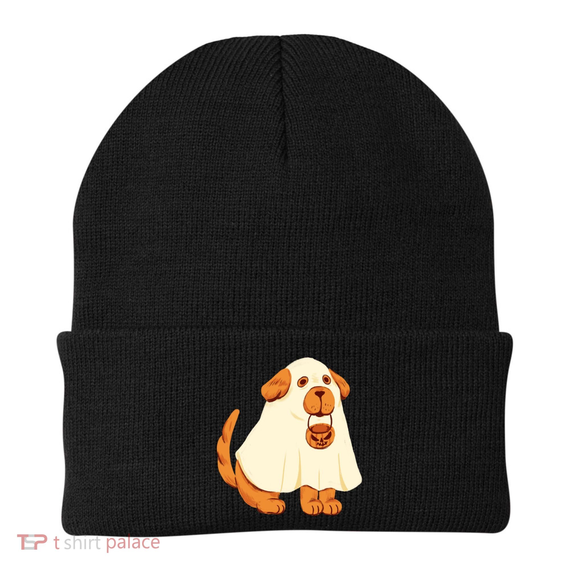 Trick Or Treat Dog Cute Halloween Beanie