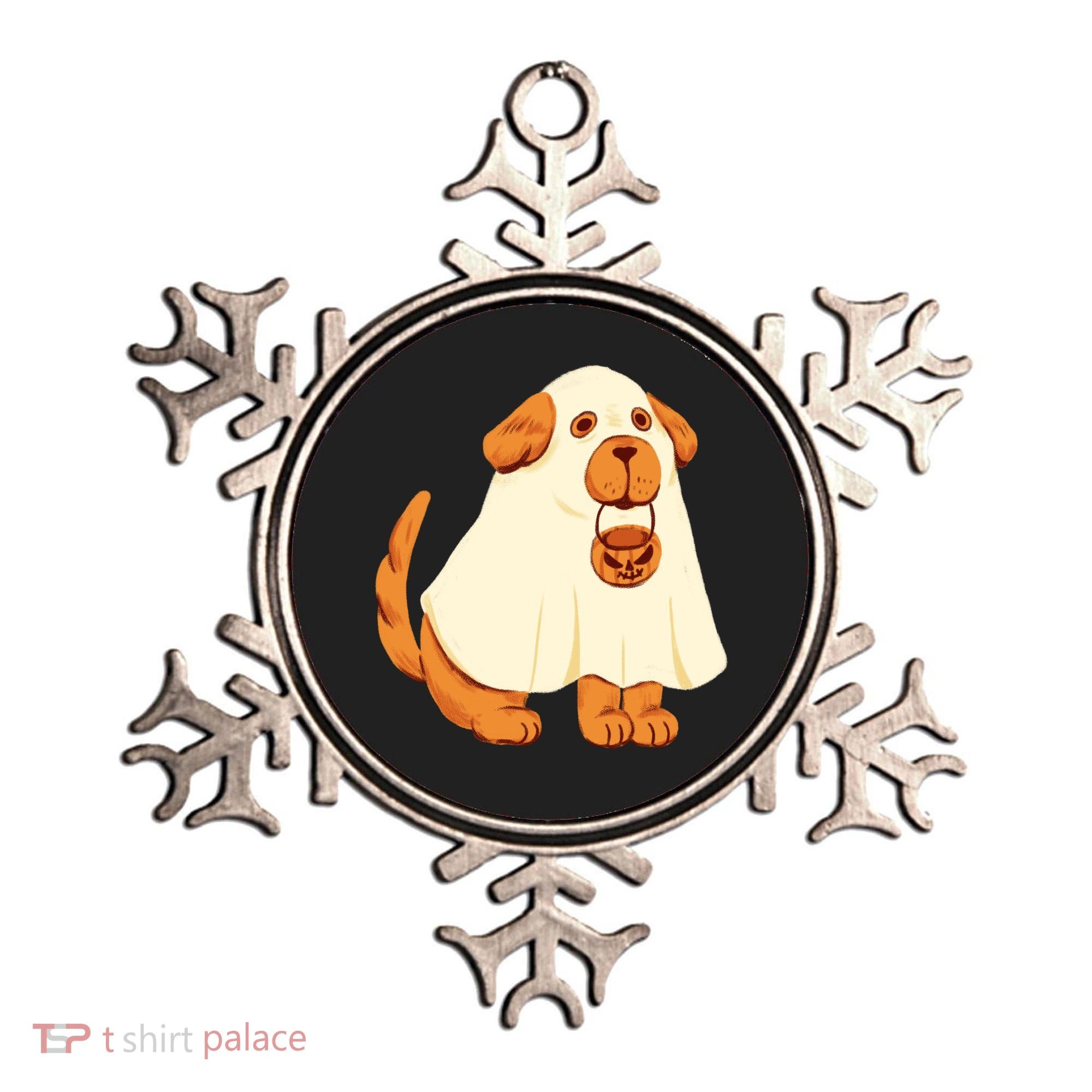 Trick Or Treat Dog Cute Halloween Ornament