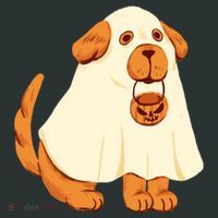 Trick Or Treat Dog Cute Halloween Baby Bodysuit thumb 2