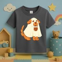 Trick Or Treat Dog Cute Halloween Toddler T-Shirt thumb 3