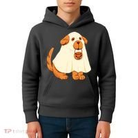 Trick Or Treat Dog Cute Halloween Kids Hoodie thumb 4
