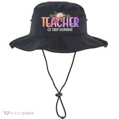 Teacher Of Tiny Humans Floral Bucket Hat