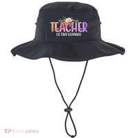 Teacher Of Tiny Humans Floral Bucket Hat thumb 0