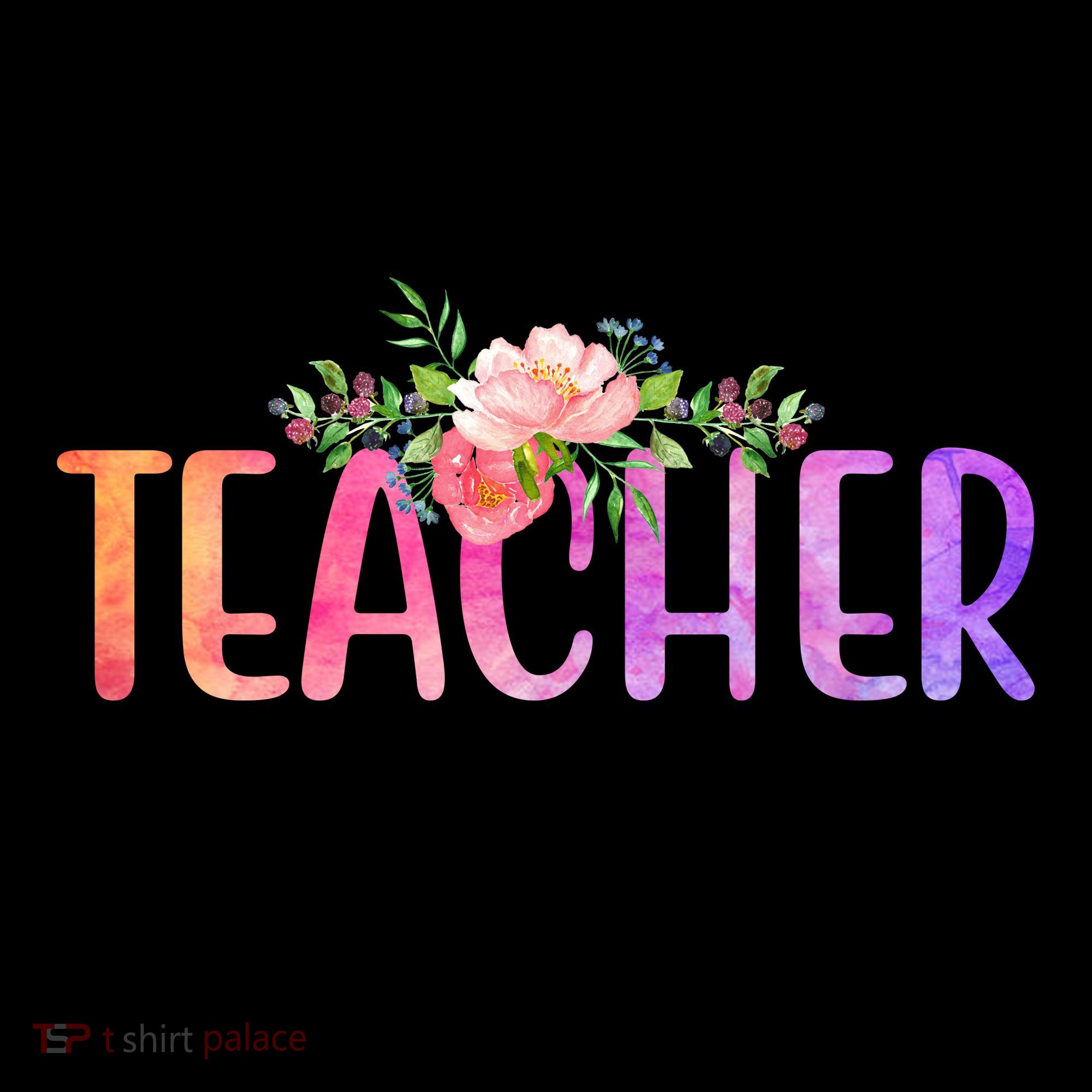 Teacher Of Tiny Humans Floral Coffee Mug