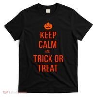 Keep Calm And Trick Or Treat T-Shirt thumb 0