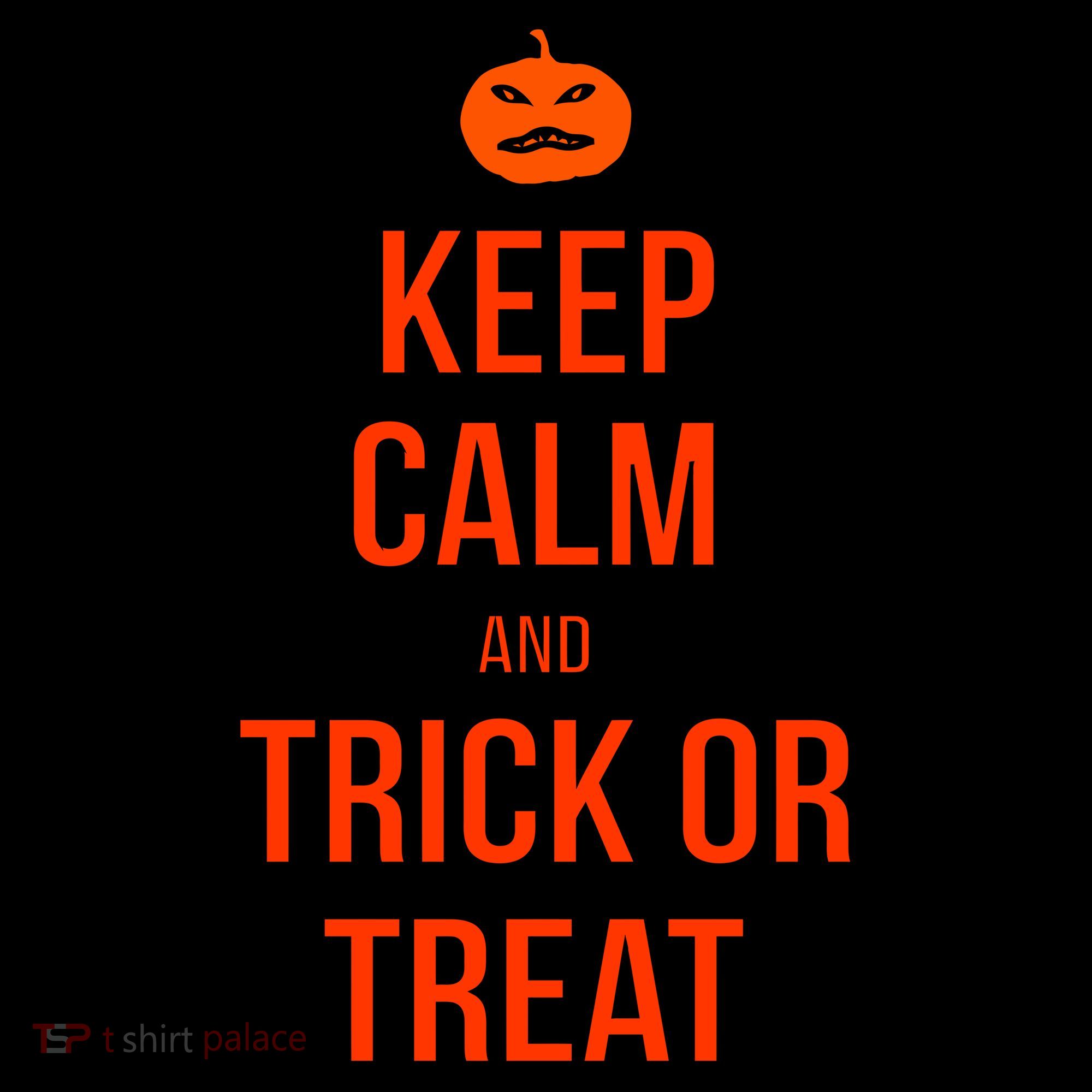 Keep Calm And Trick Or Treat Backpack
