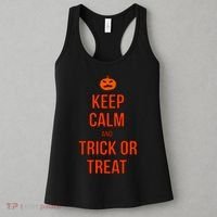 Keep Calm And Trick Or Treat Women's Tank Top thumb 3