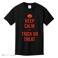 Keep Calm And Trick Or Treat Kids T-Shirt thumb 0