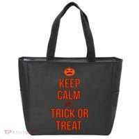 Keep Calm And Trick Or Treat Tote Bag thumb 0