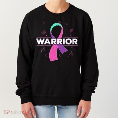 Thyroid Or Thyroid Awareness Or Thyroid Cancer Warrior Cute Gift Women's Sweatshirt