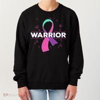 Thyroid Or Thyroid Awareness Or Thyroid Cancer Warrior Cute Gift Women's Sweatshirt thumb 0