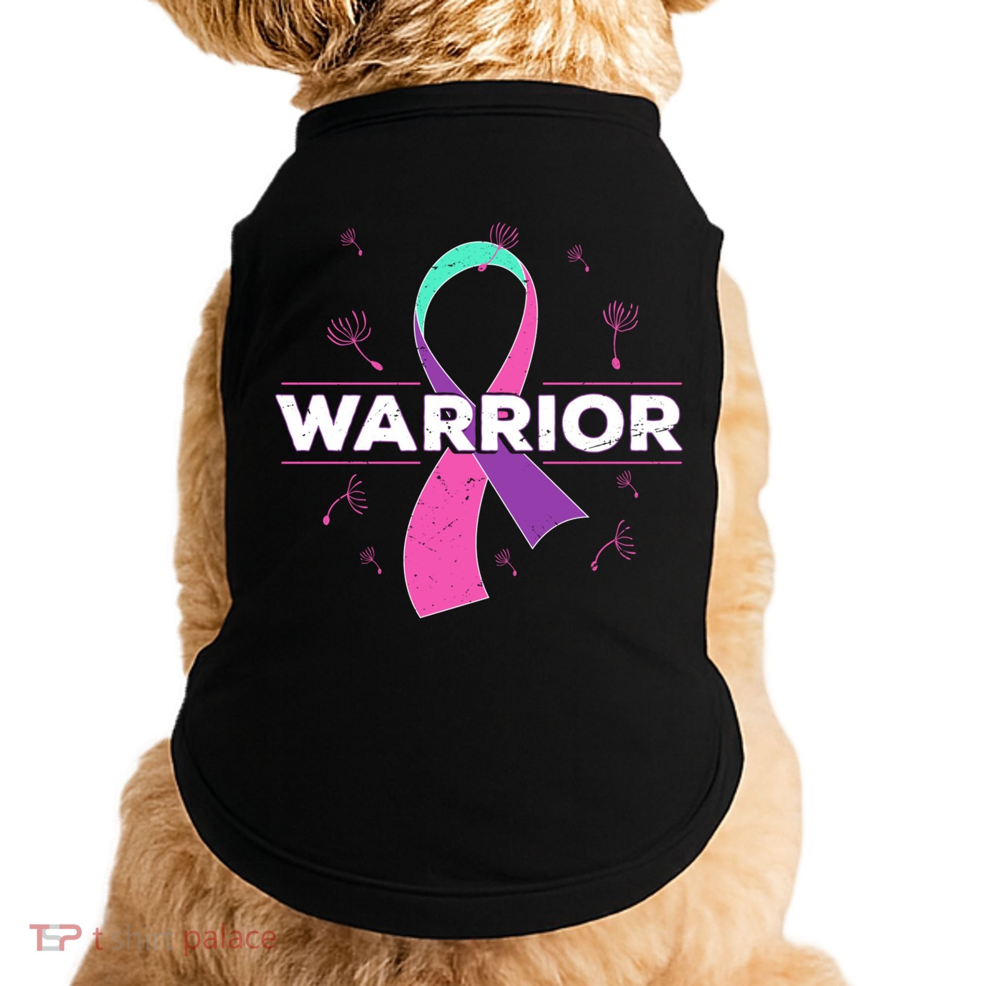 Thyroid Or Thyroid Awareness Or Thyroid Cancer Warrior Cute Gift Doggie Tank