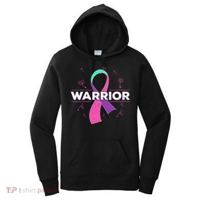 Thyroid Or Thyroid Awareness Or Thyroid Cancer Warrior Cute Gift Women's Hoodie