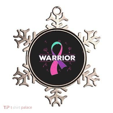 Thyroid Or Thyroid Awareness Or Thyroid Cancer Warrior Cute Gift Ornament