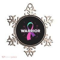 Thyroid Or Thyroid Awareness Or Thyroid Cancer Warrior Cute Gift Ornament thumb 0