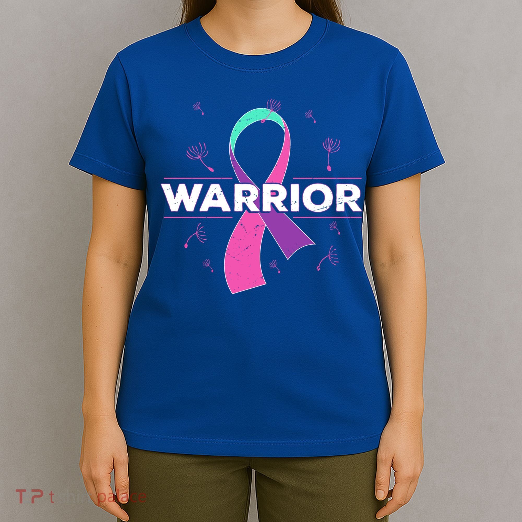Thyroid Or Thyroid Awareness Or Thyroid Cancer Warrior Cute Gift T-Shirt