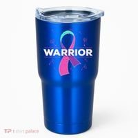 Thyroid Or Thyroid Awareness Or Thyroid Cancer Warrior Cute Gift Tumbler thumb 0